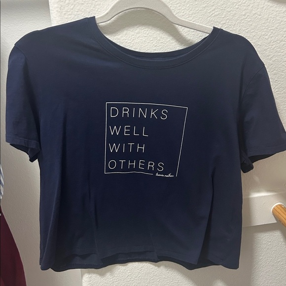 Travis Mathew T-shirt navy size L - Picture 2 of 2